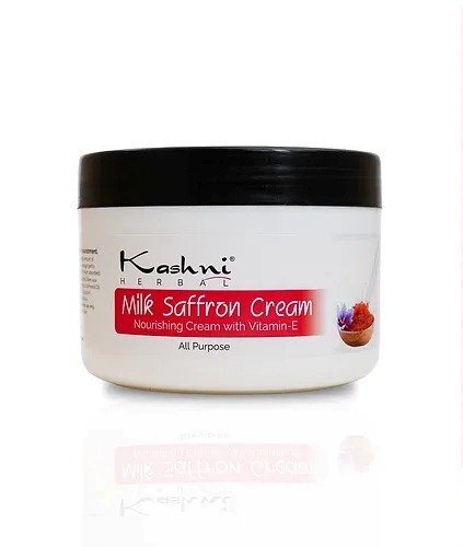 Kashni herbal All Purpose Moisturizing Cream - Milk Safffron cream