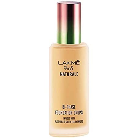 Lakme 9 to 5 Naturale Foundation Drops Silky Golden 18 ml