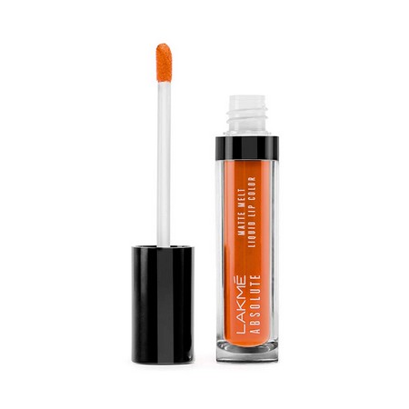Lakme Absolute Matte Melt Liquid Lip Color Crazy Tangerine 6 ml