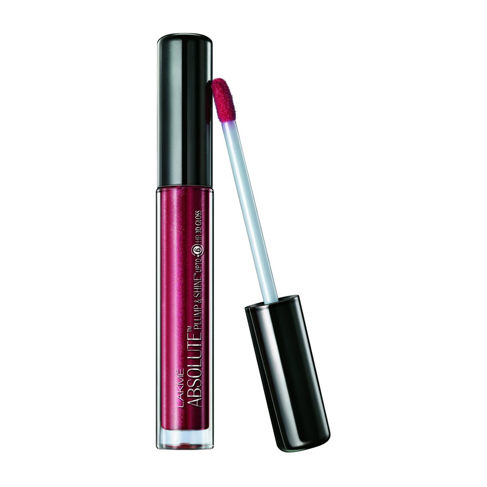 Lakme Absolute Plump and Shine Lip Gloss Cherry Shine 3 ml