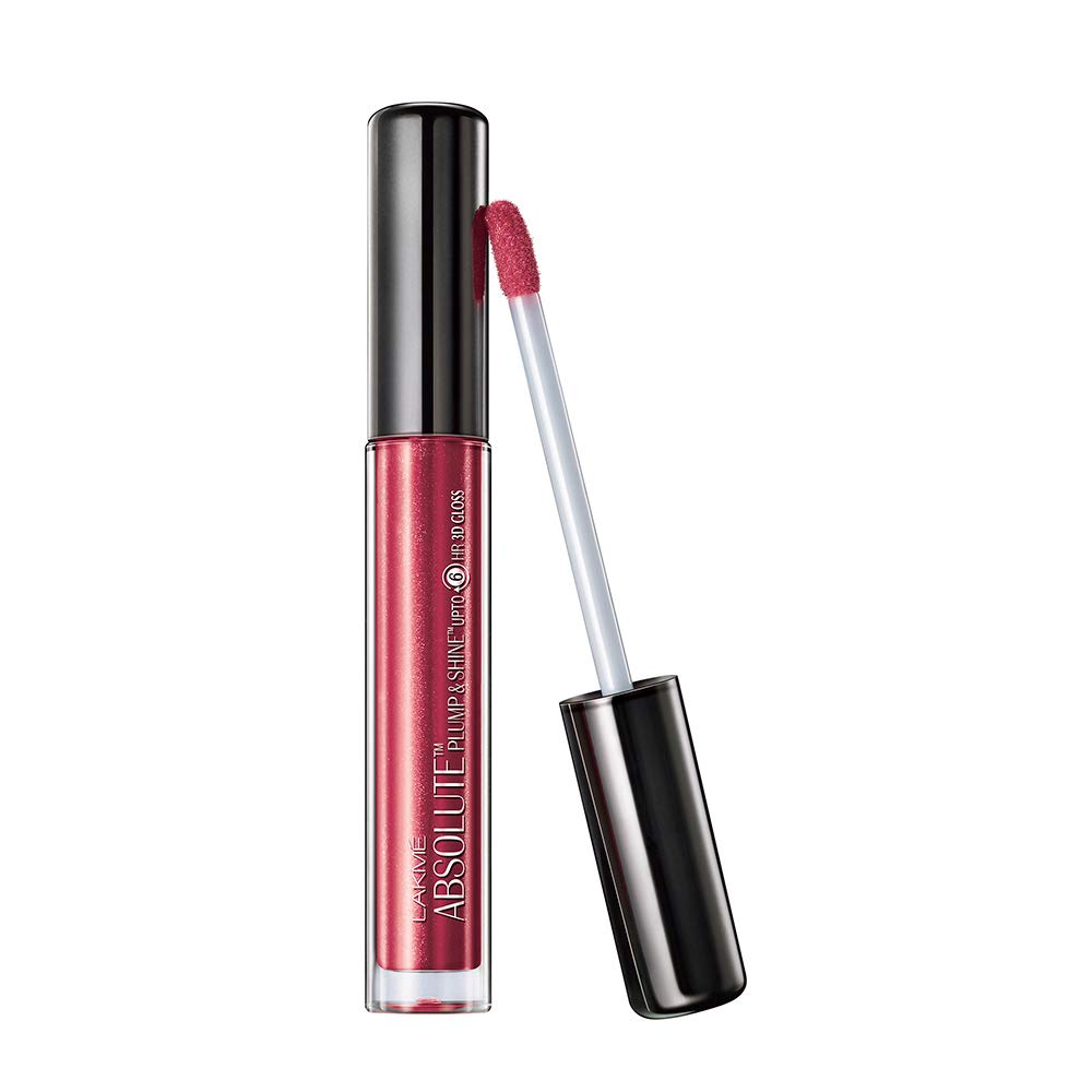 Lakme Absolute Plump and Shine Lip Gloss Pink Shine 3 ml