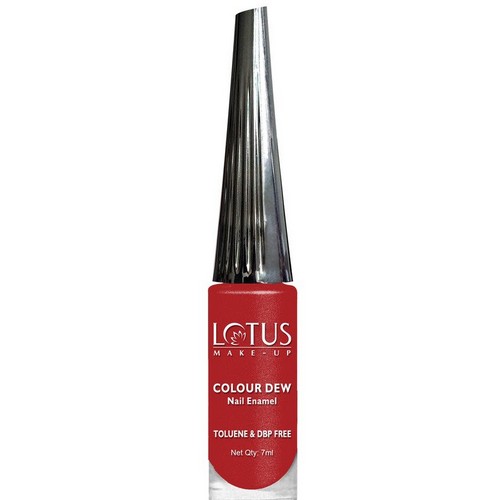Lotus Herbals Nail Enamel Colour Dew Red Chilly 7 ml