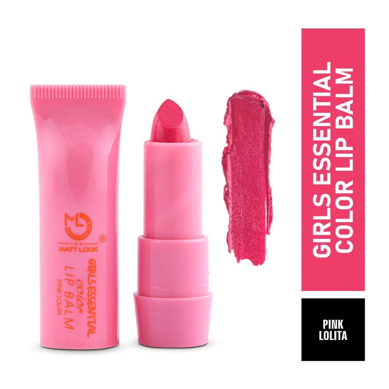 Mattlook Girls Essential Color Lip Balm - Pink Lolita LB07