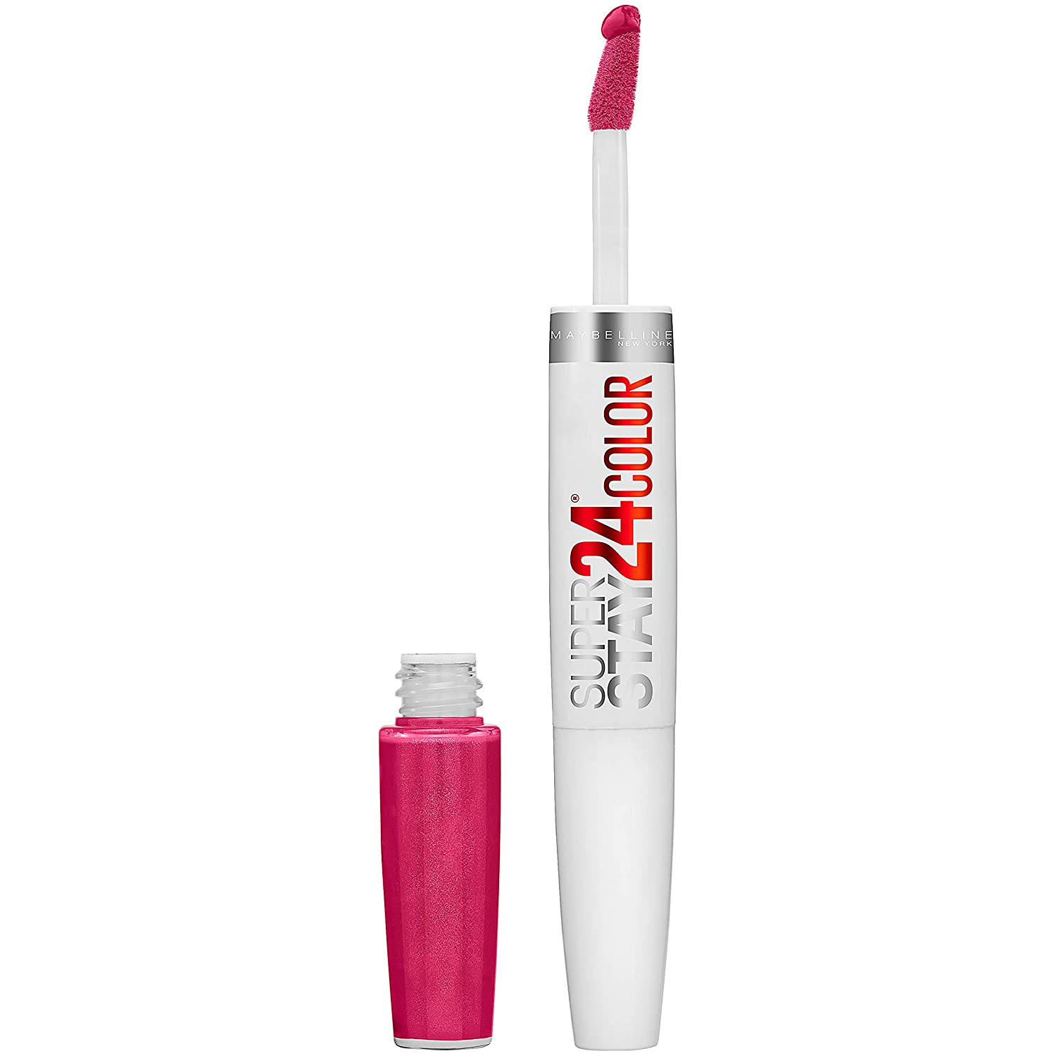 Maybelline New York Super Stay 2 Step Lipsticks 24/7 Fuschia 1.8 grams