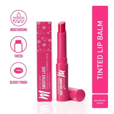 MyGlamm Smoothie Love Tinted Lip Balm - Raspberry Crush