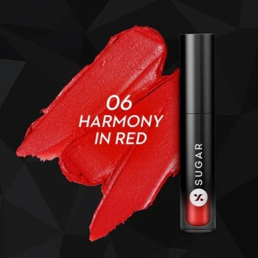 Sugarcosmetics Mousse Muse Lip Cream - 06 Harmony in Red