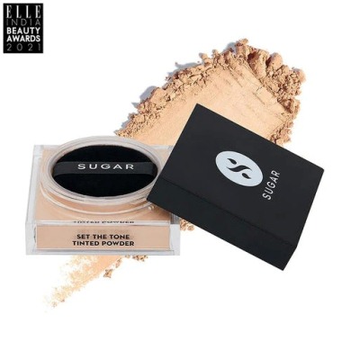 Sugarcosmetics Set The Tone Tinted Powder - 15 Cappuccino