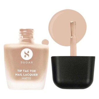Sugarcosmetics Tip Tac Toe Nail Lacquer Matte - 38 Burn Your Beiges