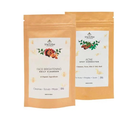 The Tribe Concepts Anti-Acne Treatment Kit - 150 grams - Pouch