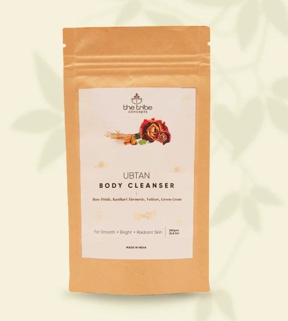 The Tribe Concepts Ubtan Body Cleanser - 250 grams - Pouch