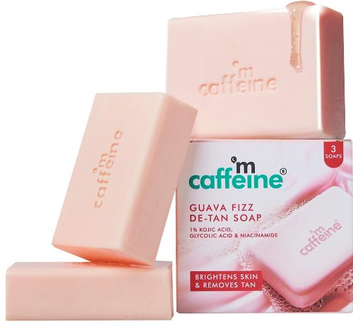 mCaffeine 1% Kojic Acid & Glutathione Guava Fizz Soap