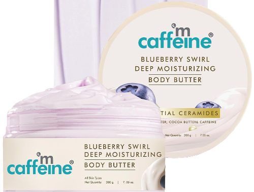 mCaffeine Blueberry Swirl Deep Moisturizing Body Butter