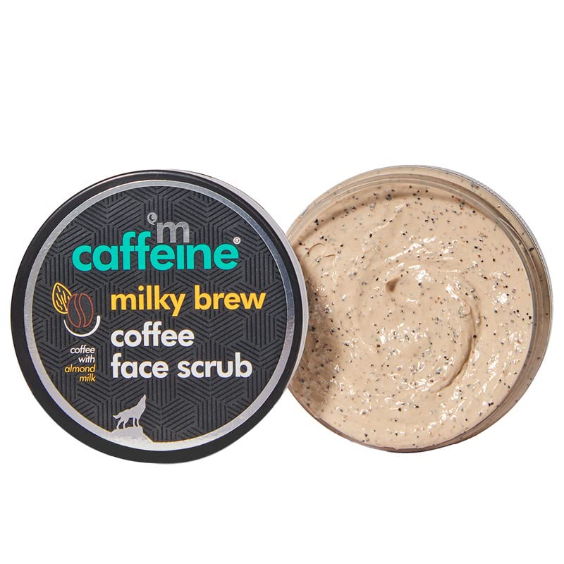 mCaffeine Body Milky Brew Coffee Face Scrub