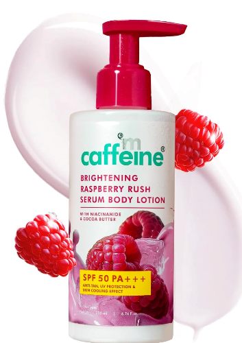 mCaffeine Brightening Sunscreen SPF 50 PA+++ Lotion