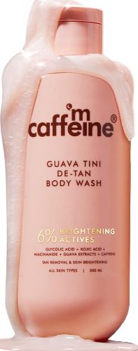 mCaffeine Guava Tini De-Tan Body Wash
