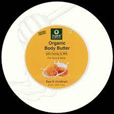 organic harvest Organic Body Butter with Honey & Milk